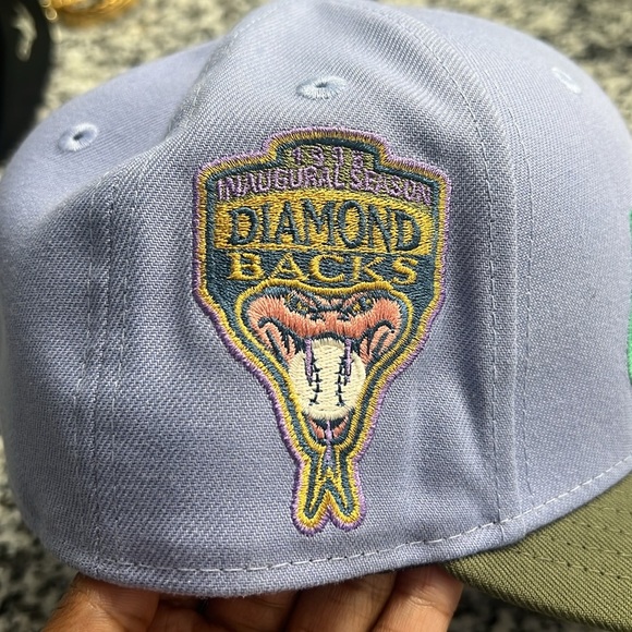 New Era Arizona Diamondbacks fitted cap Size 7 1/4 - Picture 5 of 7